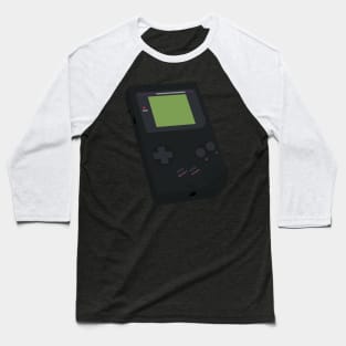 Retro Handheld Black Baseball T-Shirt